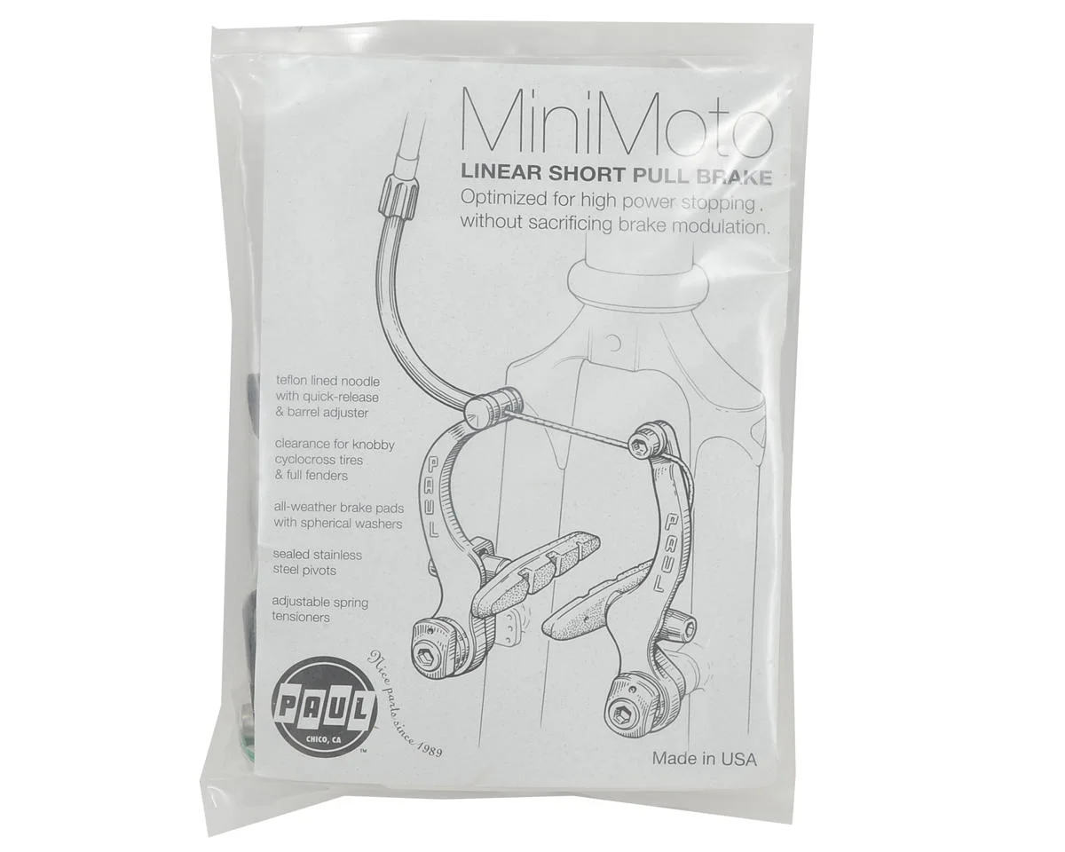 Paul Components Mini Moto Brake (Black) (Front or Rear) (Short Pull) - view 4